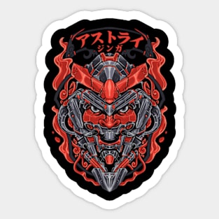 Mecha Gundam Astray Japanese Sticker